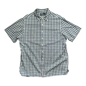 Ralph Lauren Short Sleeve Button Down Shirt, Blue, Size X Large